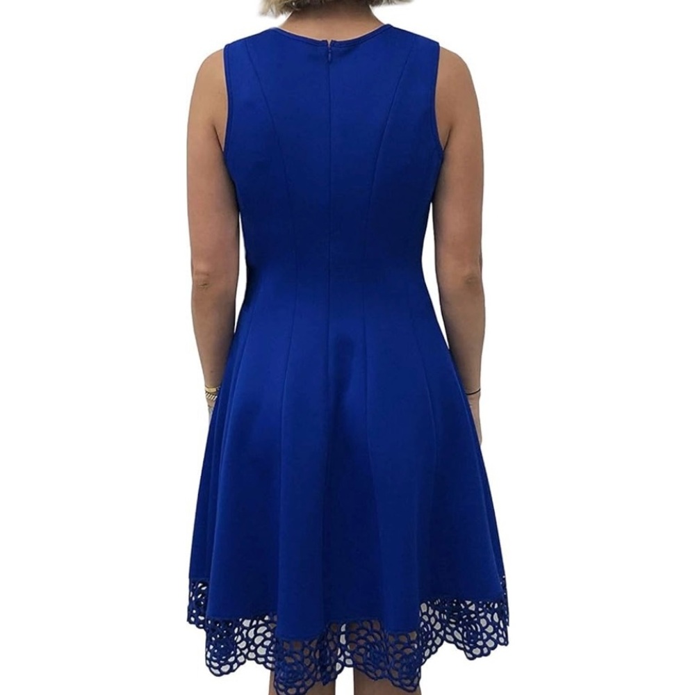 Donna Ricco Royal Blue Midi Dress - Picture 2 of 5